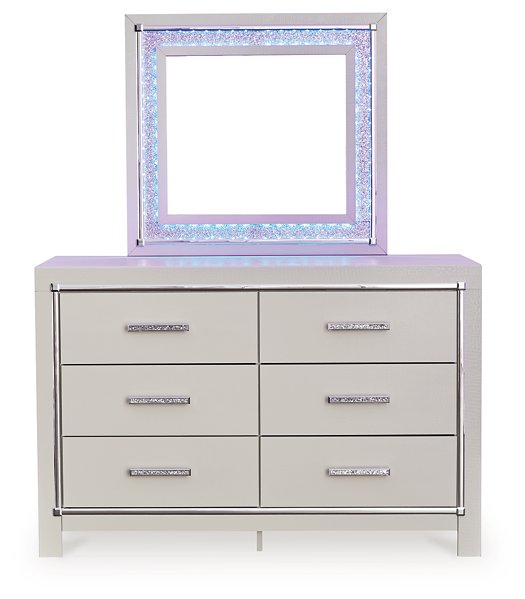 Zyniden Dresser and Mirror - Half Price Furniture