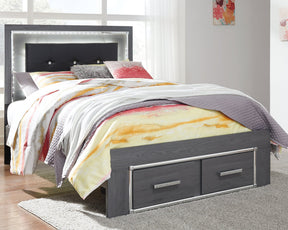 Lodanna Bed with 2 Storage Drawers - Half Price Furniture