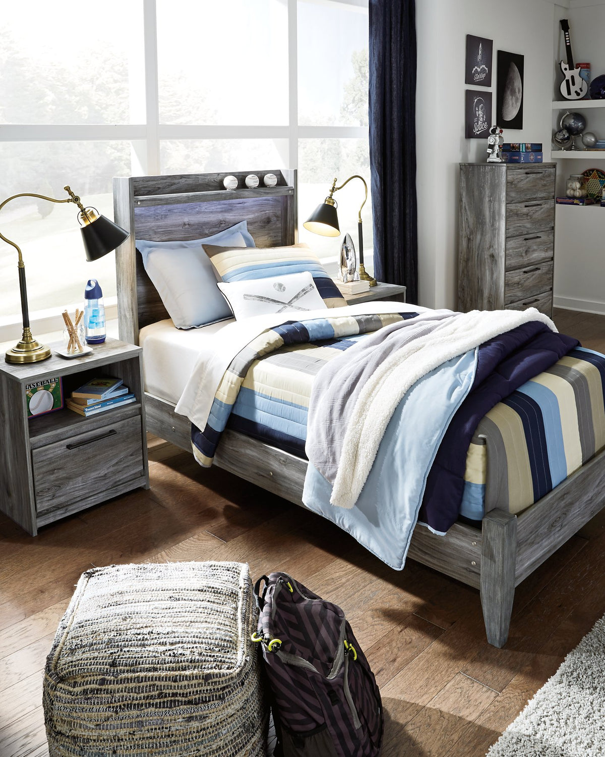 Baystorm Youth Bed Half Price Furniture
