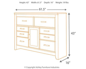 Juararo Dresser - Half Price Furniture