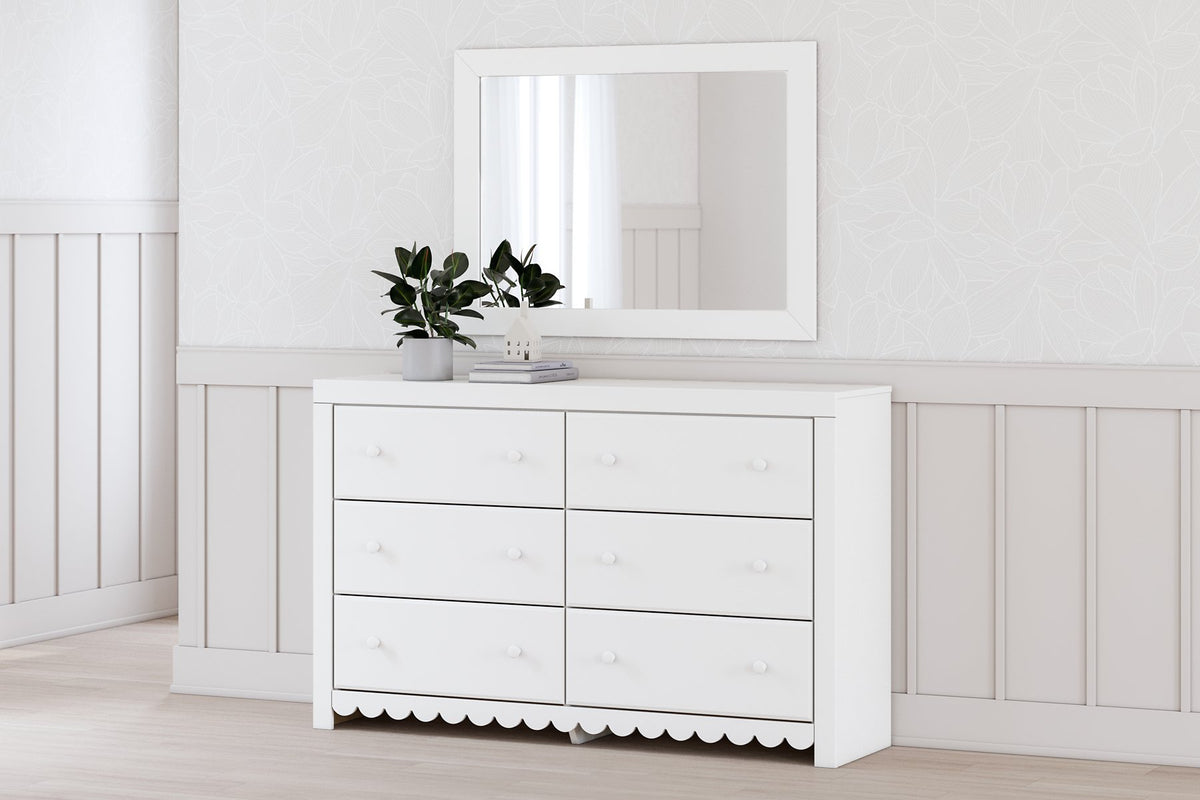 Mollviney Dresser and Mirror - Half Price Furniture