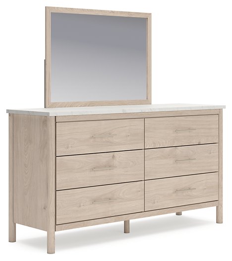 Cadmori Dresser and Mirror Cadmori Dresser and Mirror Half Price Furniture