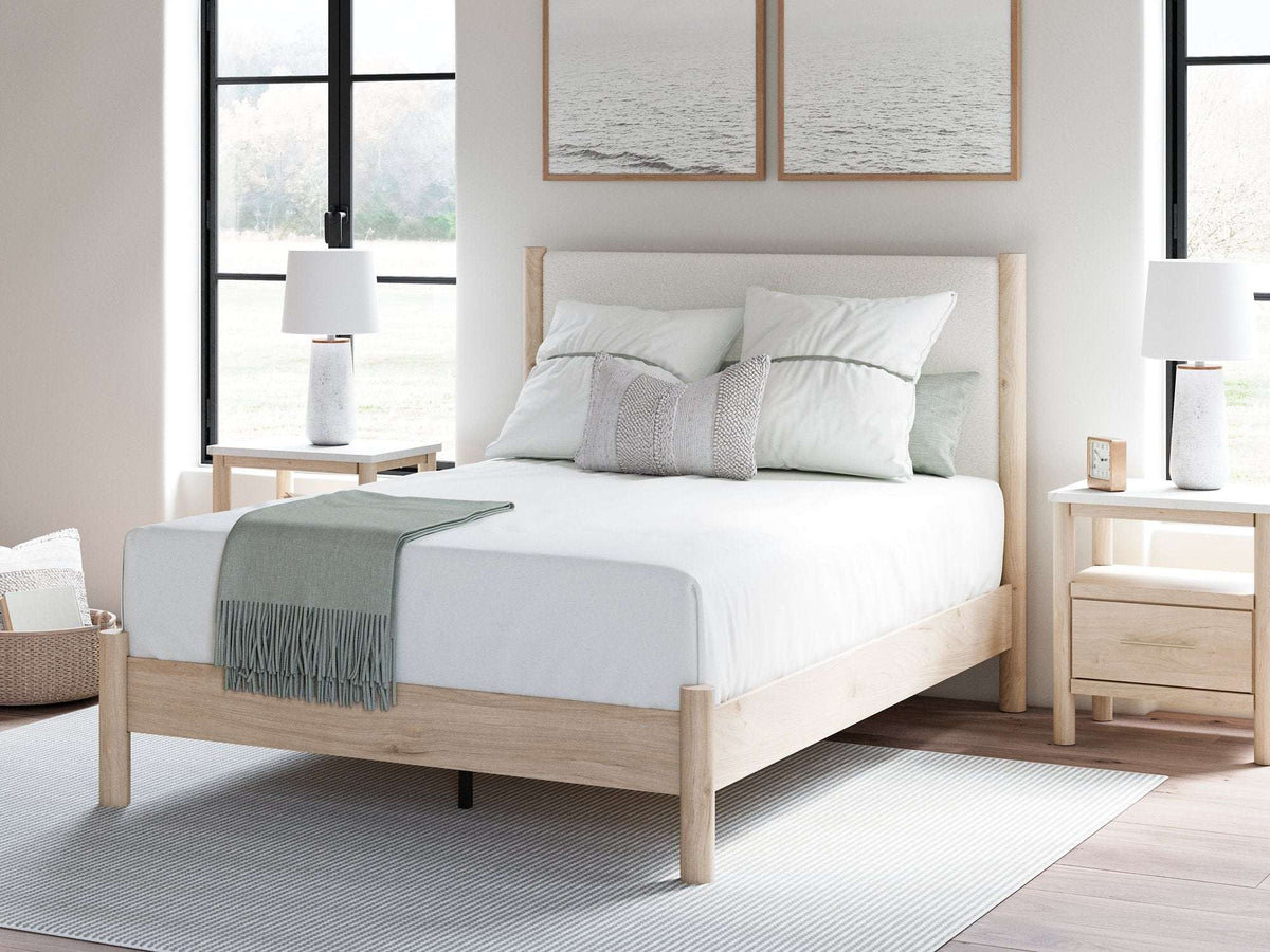 Cadmori Upholstered Bed - Bed - Half Price Furniture