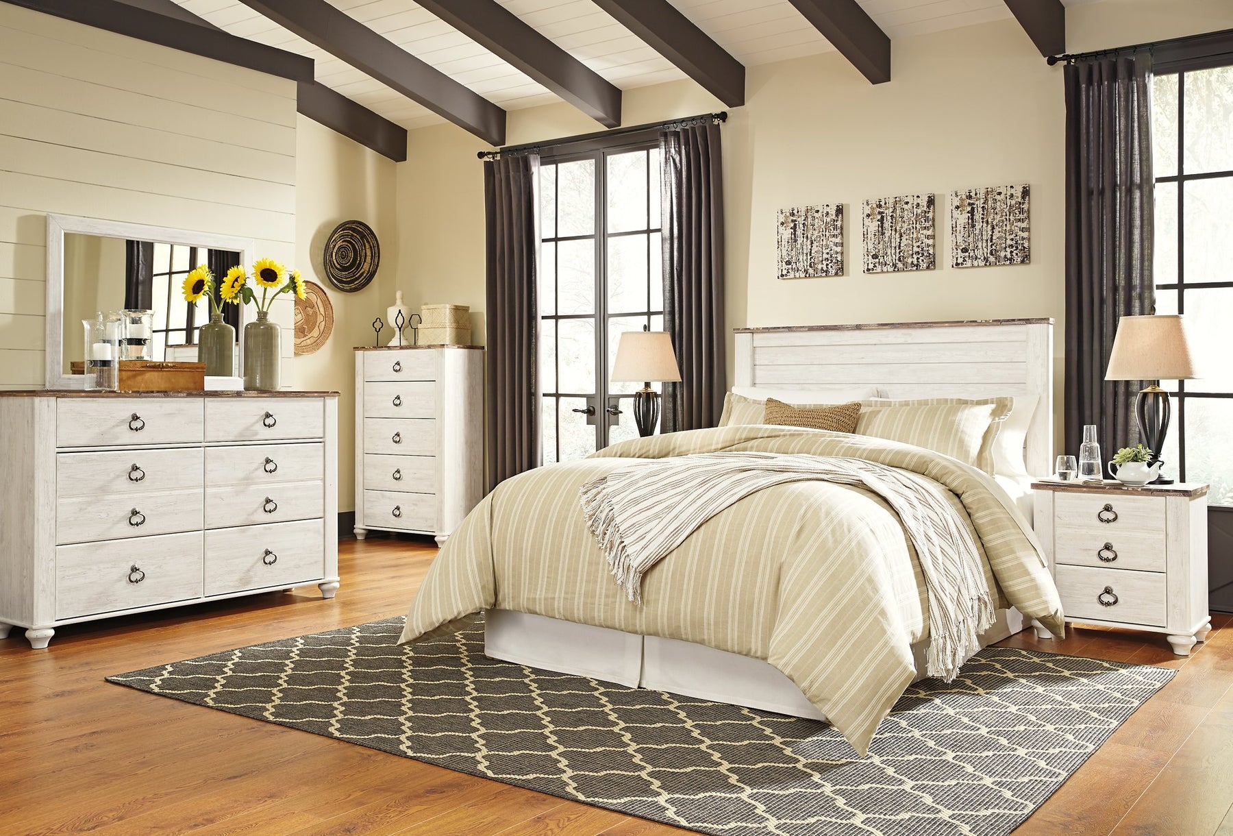 Willowton Bed - Half Price Furniture