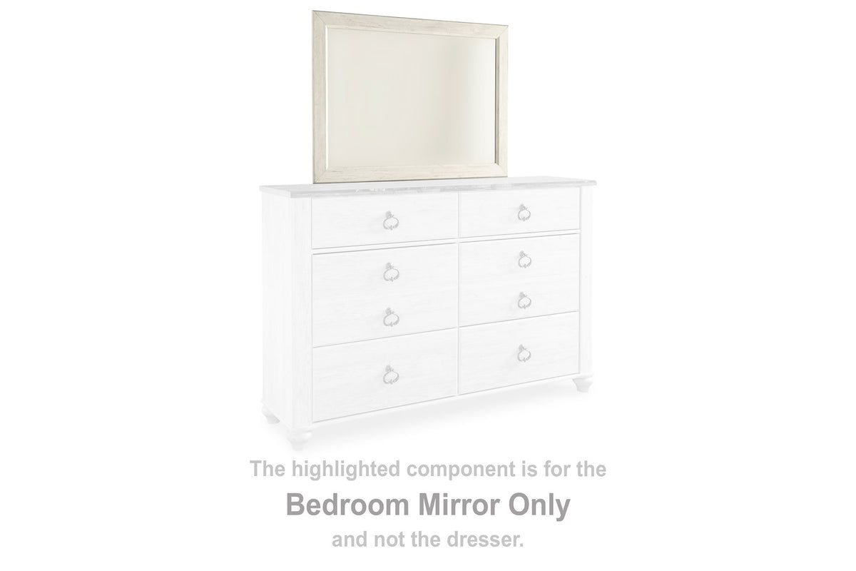 Willowton Bedroom Mirror Half Price Furniture