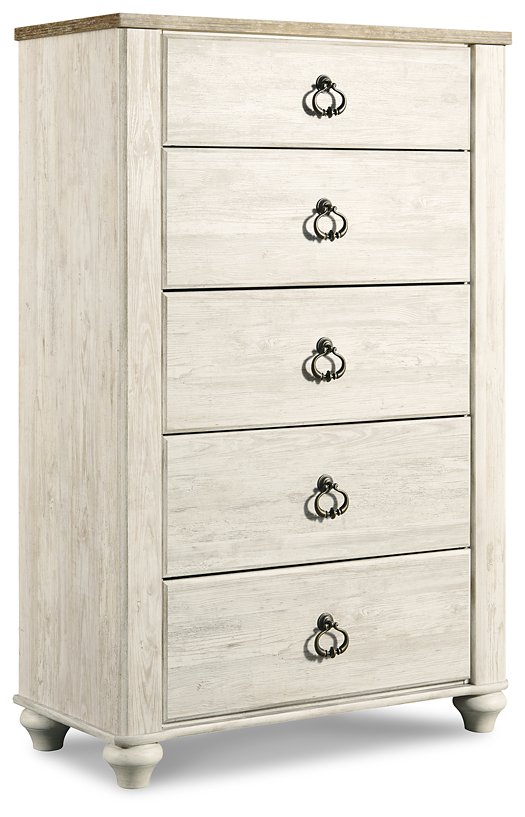 Willowton Chest of Drawers Half Price Furniture