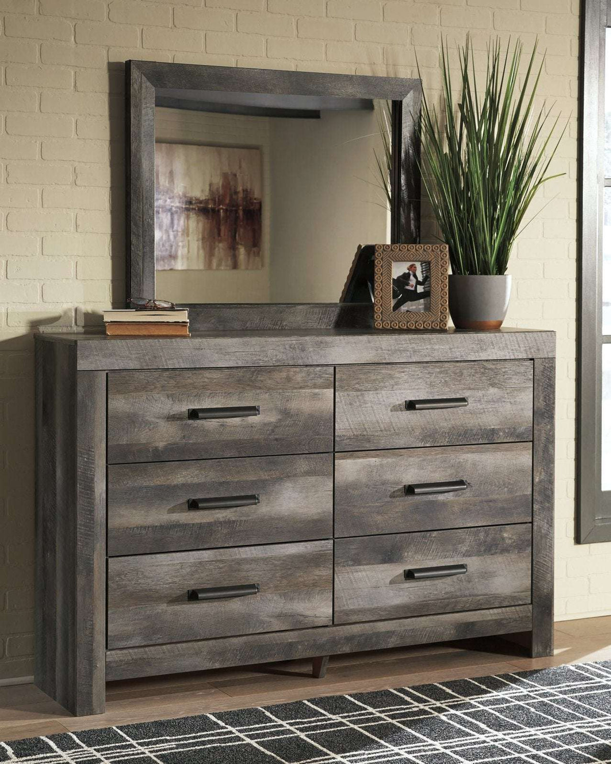 Wynnlow Dresser and Mirror Half Price Furniture