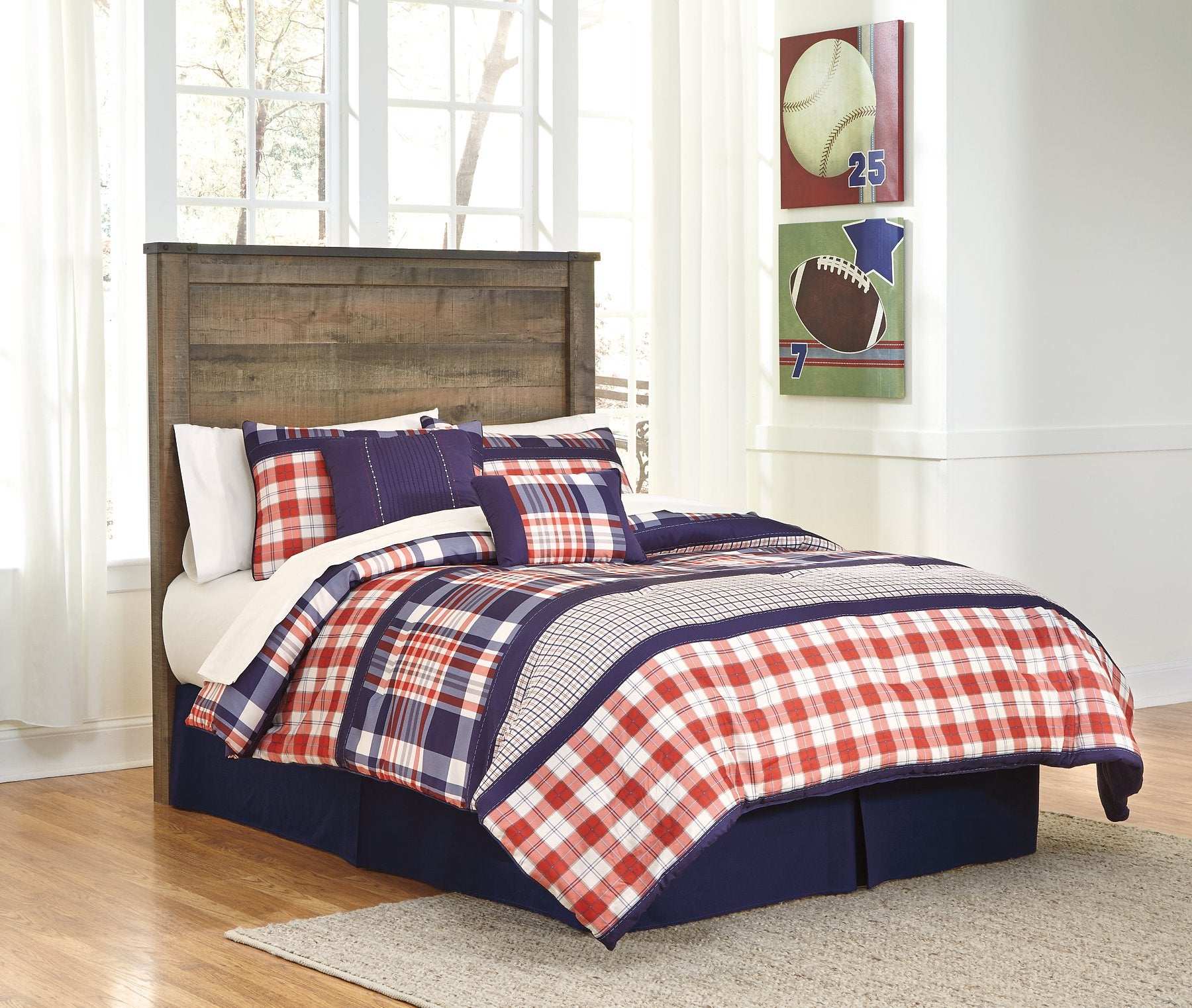 Trinell Bed with 2 Storage Drawers Half Price Furniture