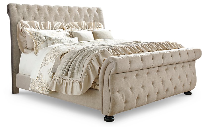 Willenburg Upholstered Bed Half Price Furniture