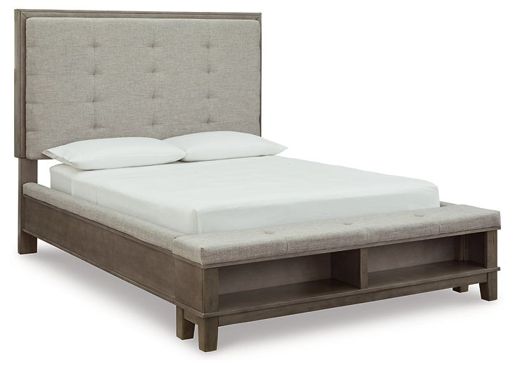 Hallanden Bed with Storage  Half Price Furniture