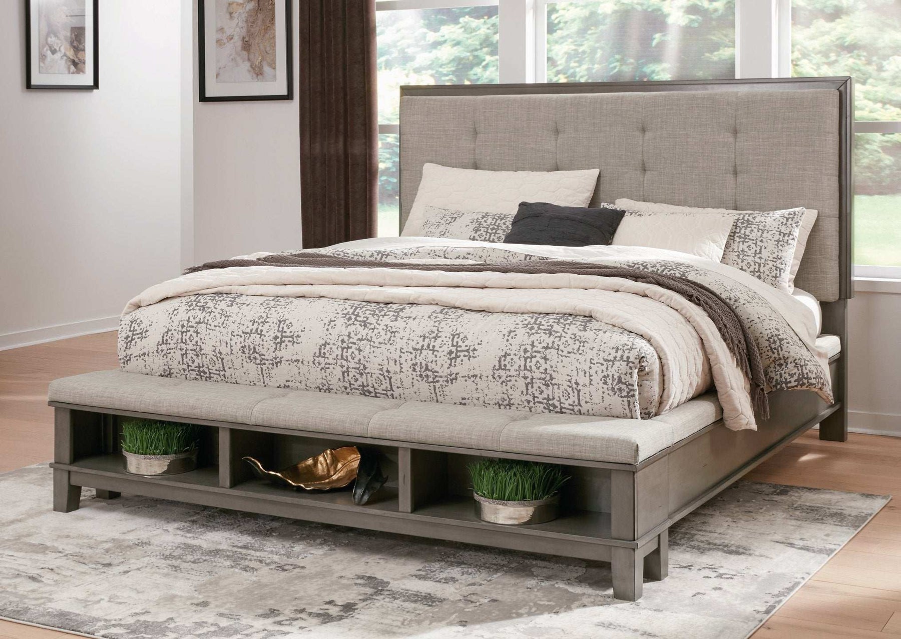 Hallanden Bed with Storage - Half Price Furniture