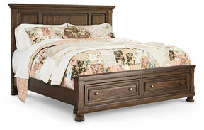 Flynnter Bed with 2 Storage Drawers  Half Price Furniture