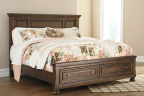 Flynnter Bed with 2 Storage Drawers - Half Price Furniture