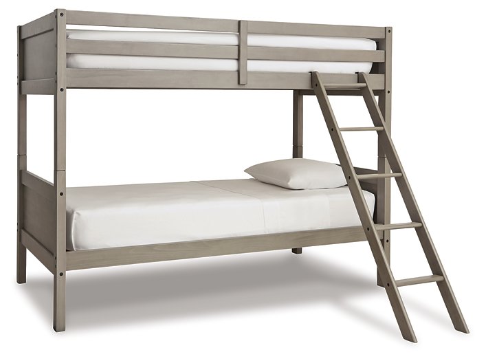 Lettner Youth / Bunk Bed with Ladder Half Price Furniture