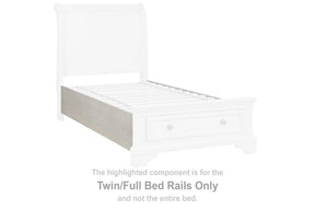 Robbinsdale Sleigh Storage Bed - Half Price Furniture