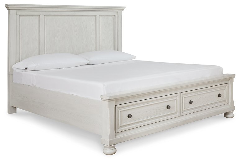 Robbinsdale Panel Storage Bed Half Price Furniture