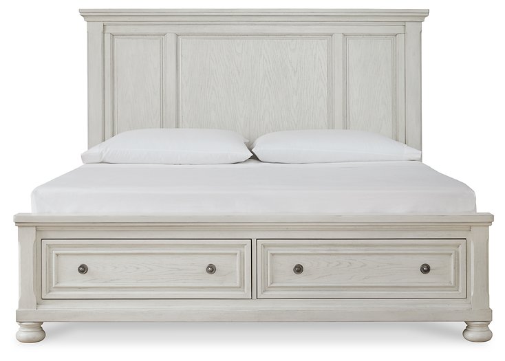 Robbinsdale Panel Storage Bed - Half Price Furniture
