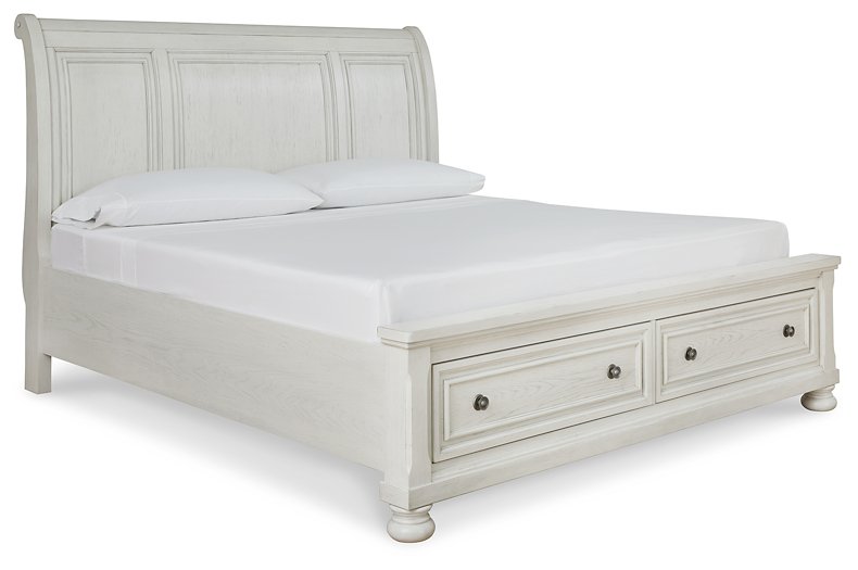 Robbinsdale Bed with Storage Half Price Furniture