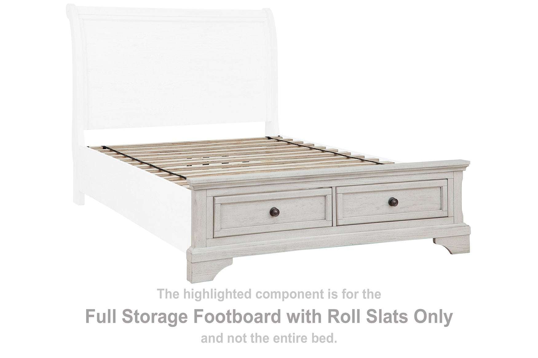 Robbinsdale Sleigh Storage Bed Half Price Furniture