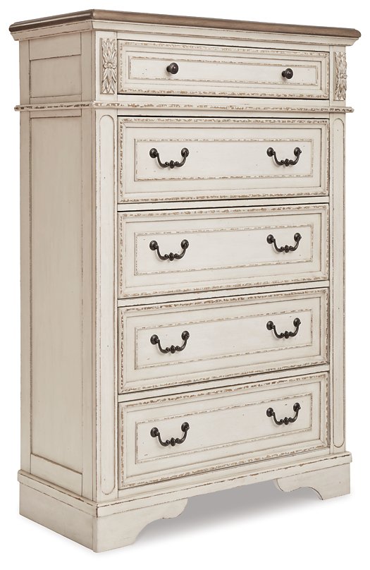 Realyn Chest of Drawers  Las Vegas Furniture Stores