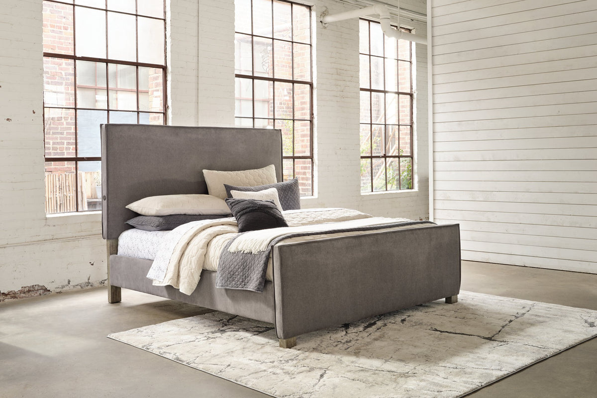 Krystanza Upholstered Bed  Half Price Furniture