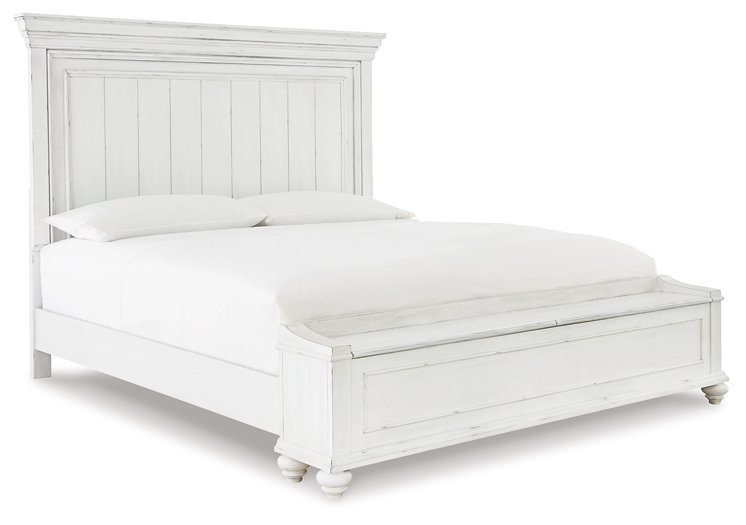 Kanwyn Bed with Storage Bench  Half Price Furniture