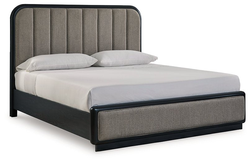 Rowanbeck Upholstered Bed Half Price Furniture