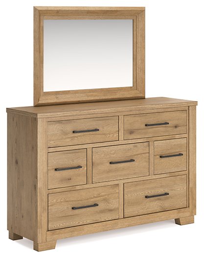 Galliden Dresser and Mirror  Half Price Furniture