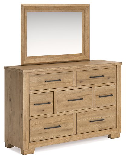 Galliden Dresser and Mirror Half Price Furniture