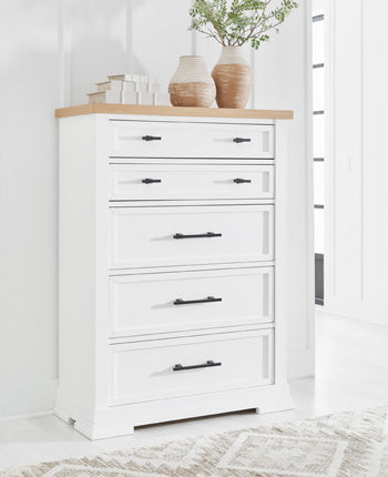 Ashbryn Chest of Drawers - Chest - Half Price Furniture