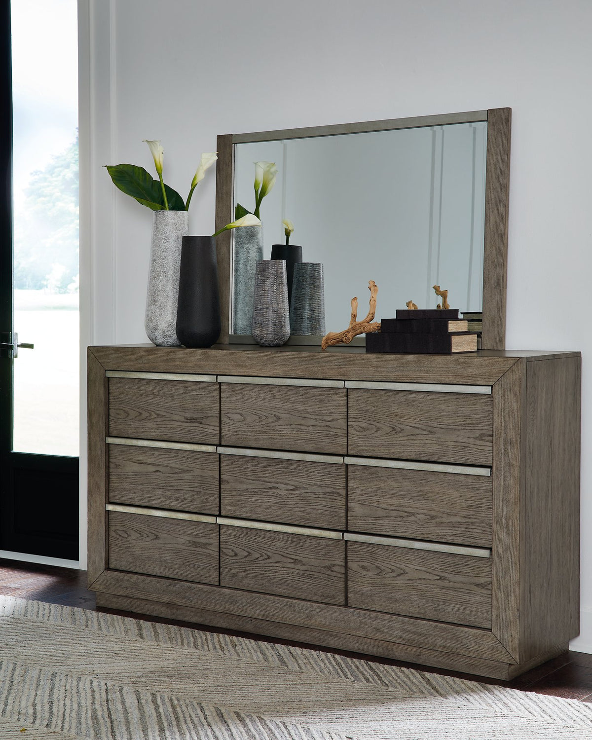 Anibecca Dresser and Mirror - Half Price Furniture