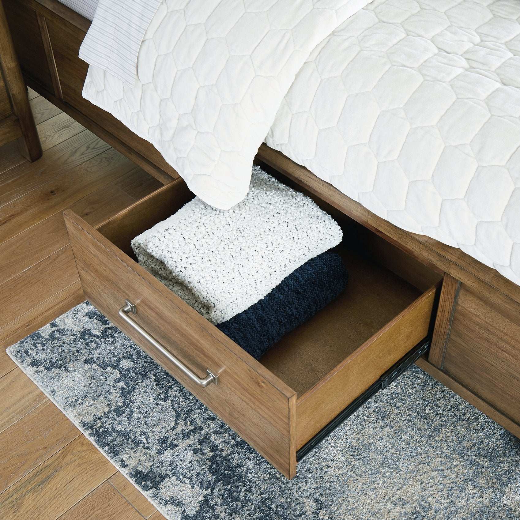 Cabalynn Bed with Storage Half Price Furniture