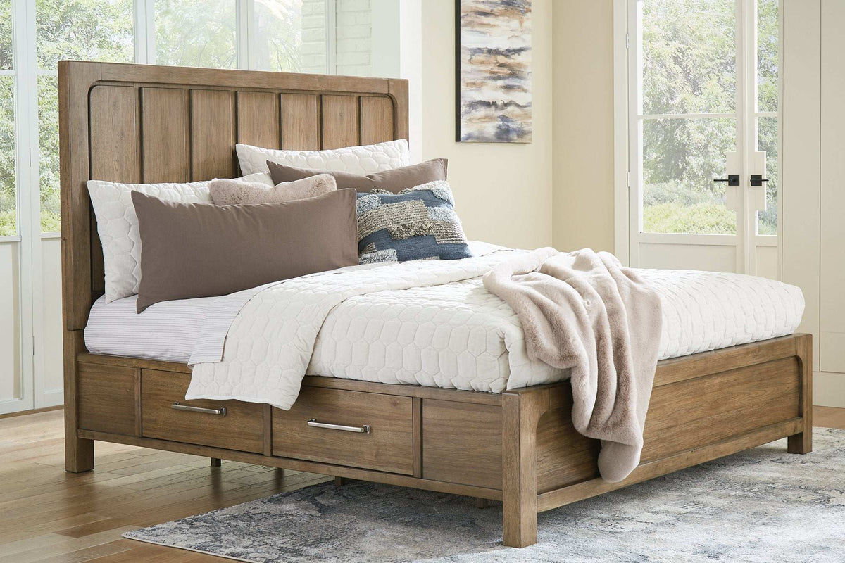 Cabalynn Bed with Storage Half Price Furniture