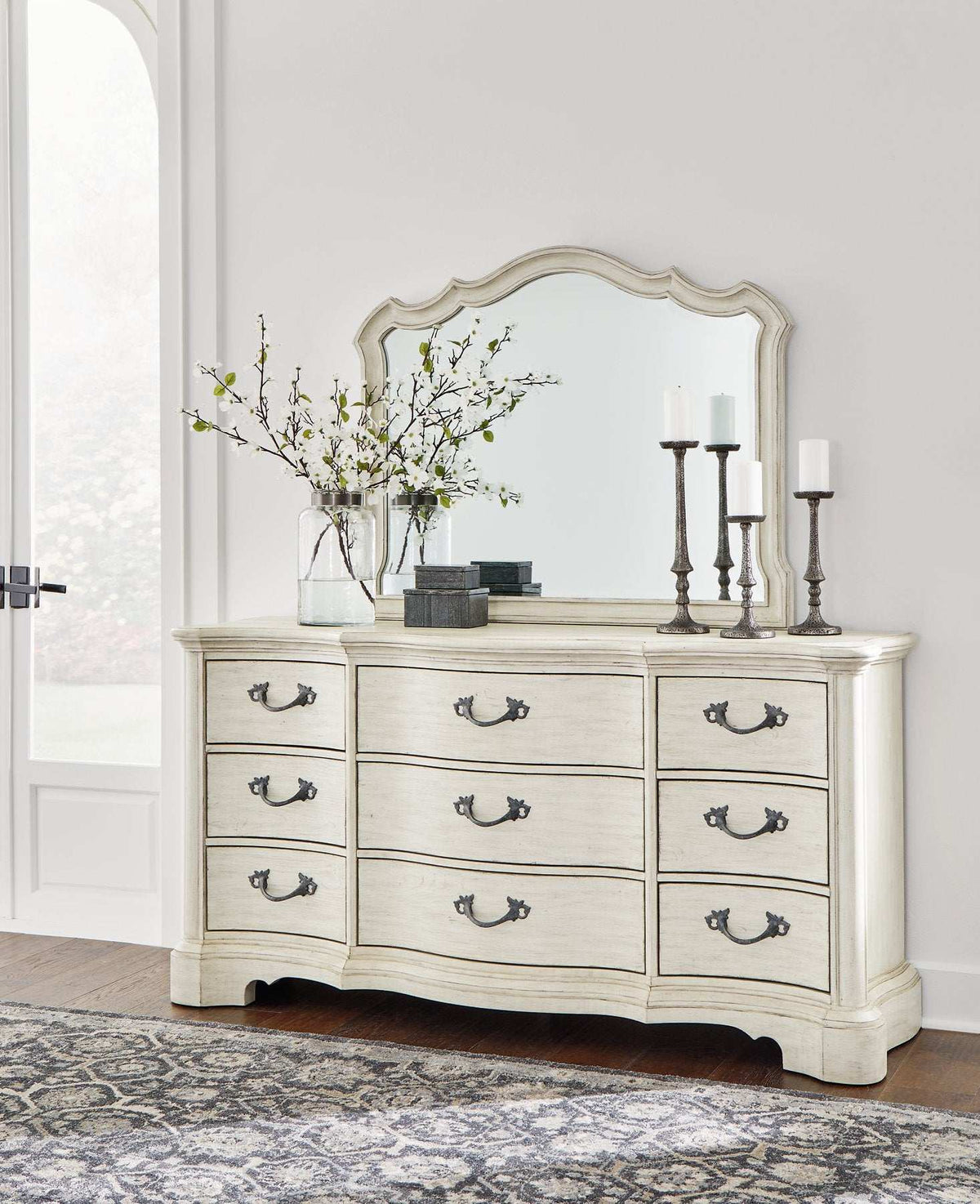 Arlendyne Dresser and Mirror Half Price Furniture