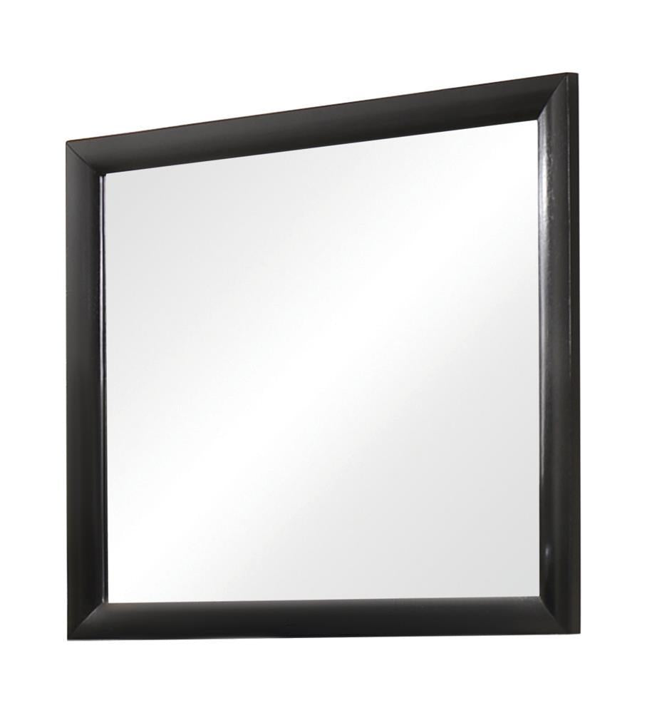 Briana Rectangle Dresser Mirror Black - Mirror - Half Price Furniture