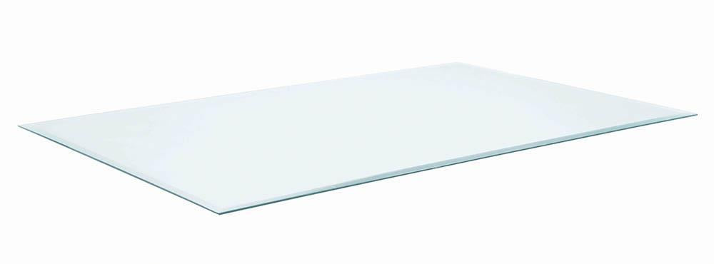 Beveled Tempered Safety Glass Top  Las Vegas Furniture Stores