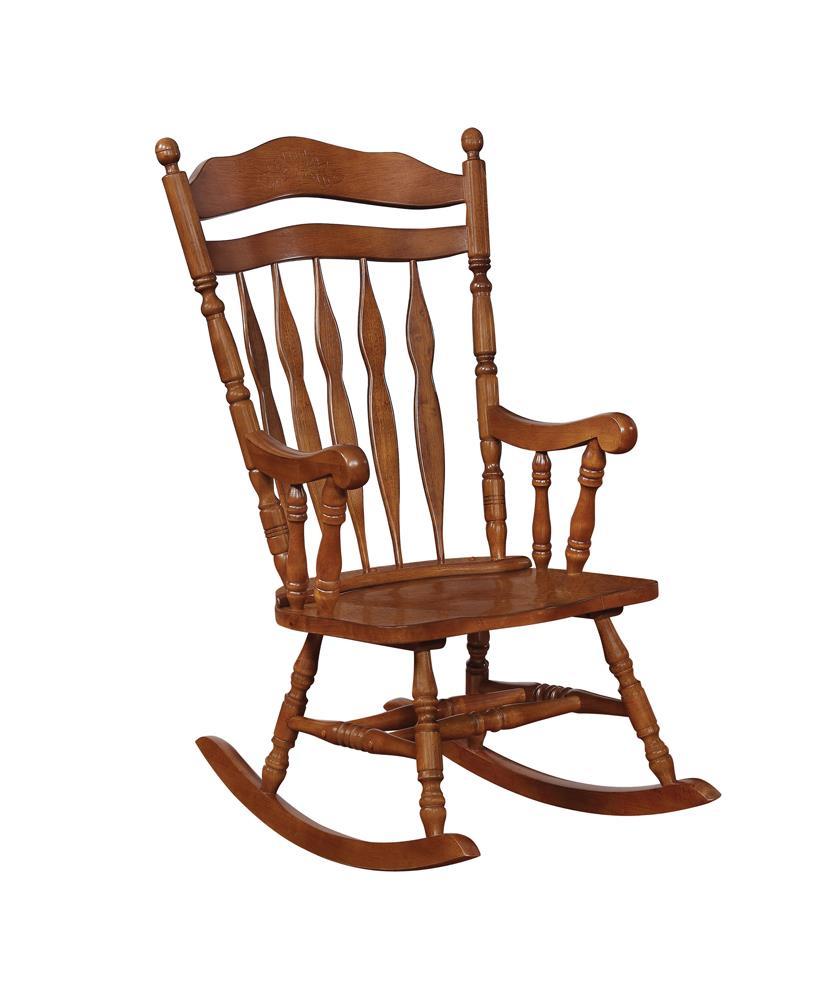 Aylin Rocking Chair Medium Brown - Half Price Furniture
