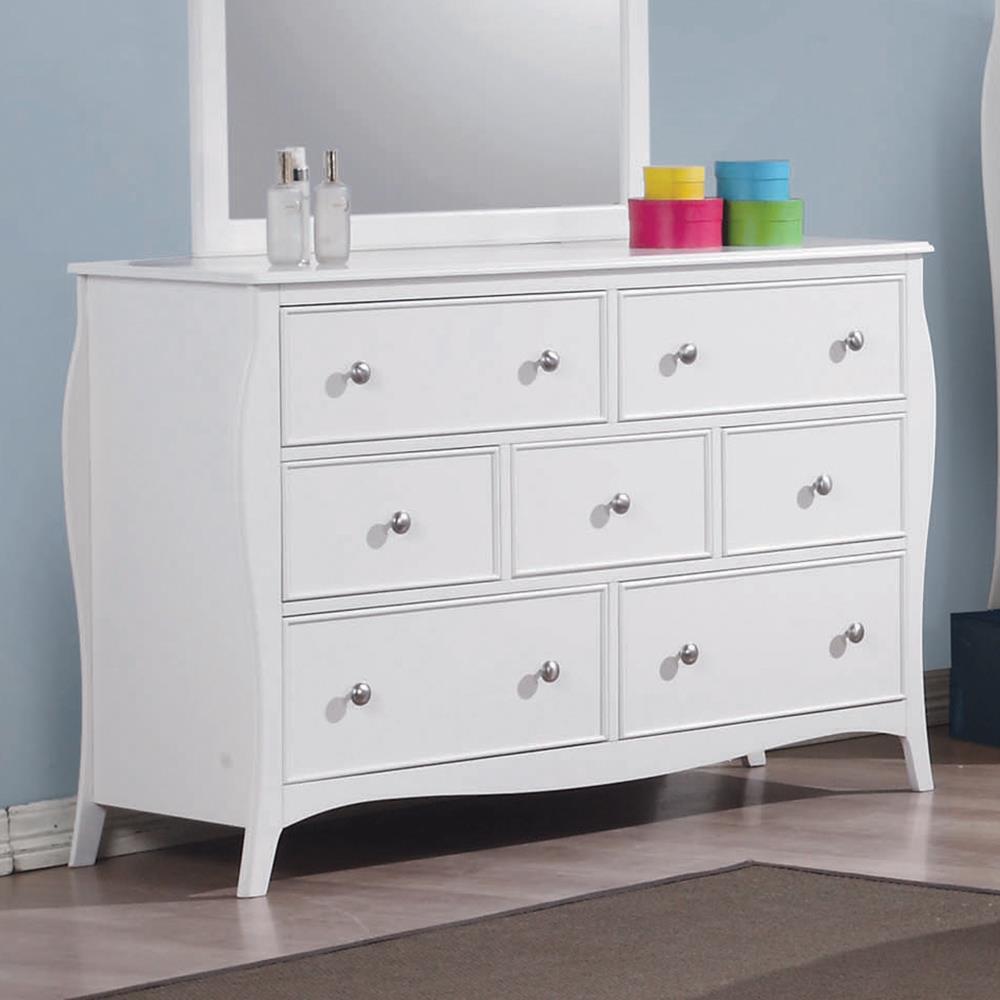 Dominique 7-drawer Dresser Cream White - Half Price Furniture