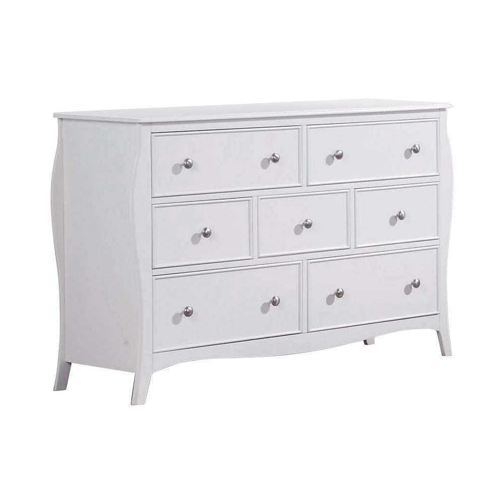 Dominique 7-drawer Dresser Cream White - Dresser - Half Price Furniture