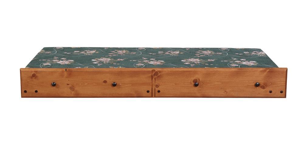 Wrangle Hill Trundle with Bunkie Mattress Amber Wash Half Price Furniture