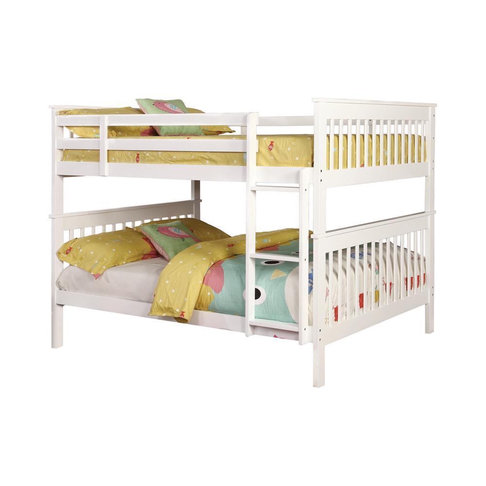Chapman Full Over Full Bunk Bed White Half Price Furniture