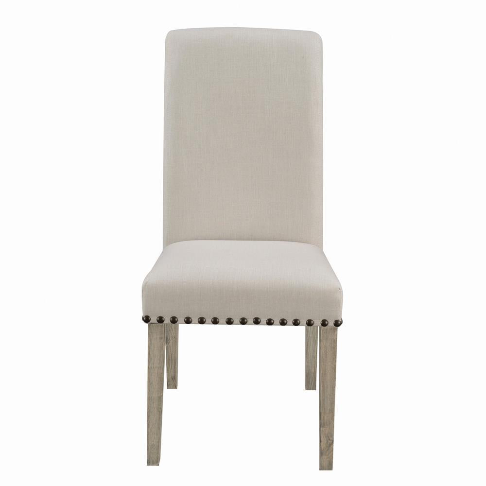 Salem Upholstered Side Chairs Rustic Smoke and Grey (Set of 2) Salem Upholstered Side Chairs Rustic Smoke and Grey (Set of 2) Half Price Furniture