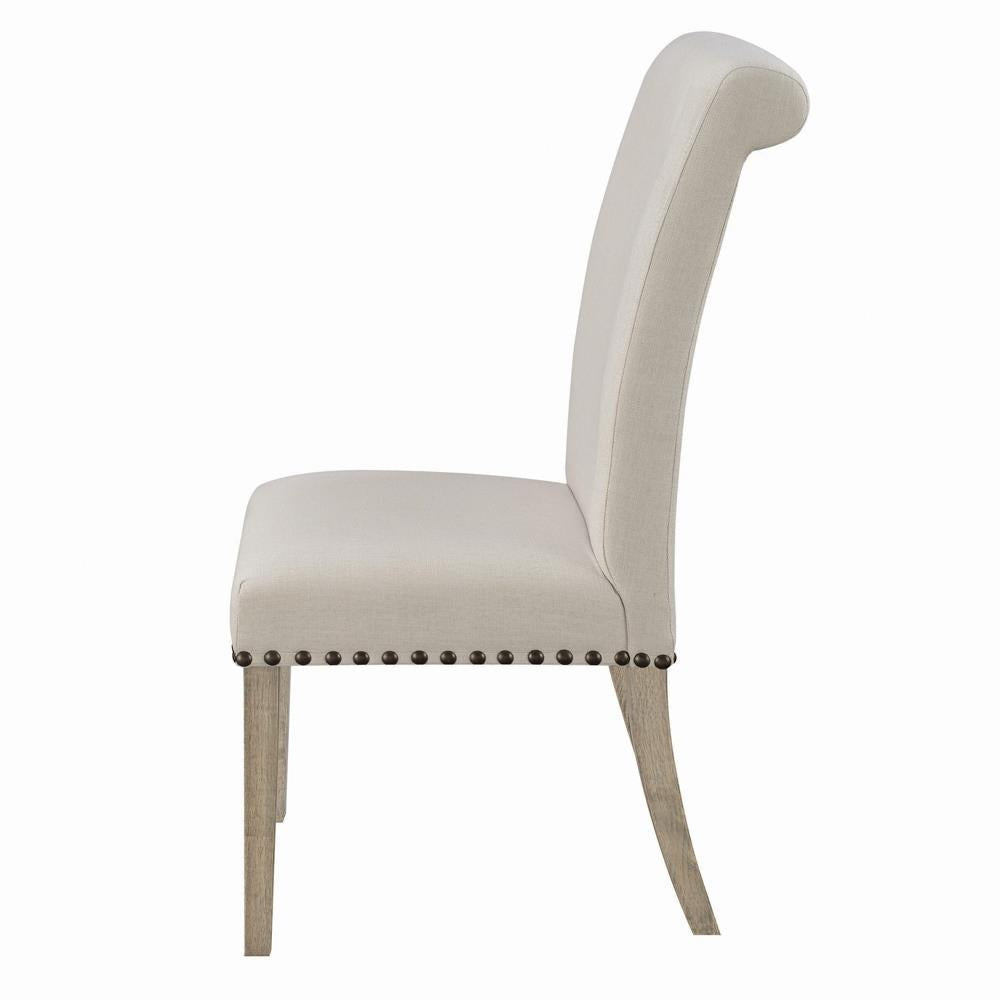 Salem Upholstered Side Chairs Rustic Smoke and Grey (Set of 2) - Dining Chair - Half Price Furniture