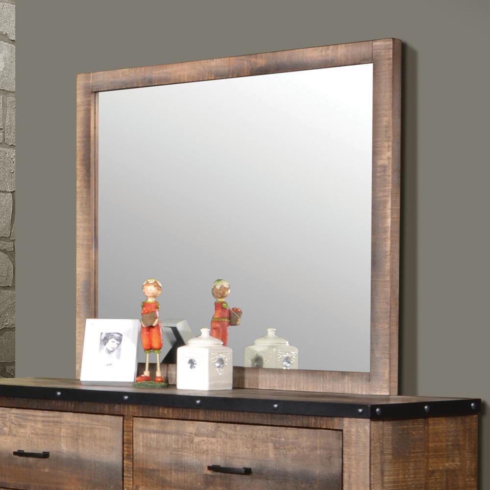 Sembene Rectangular Dresser Mirror Antique Multi-color - Half Price Furniture