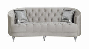 Avonlea Sloped Arm Tufted Sofa Grey Avonlea Sloped Arm Tufted Sofa Grey Half Price Furniture
