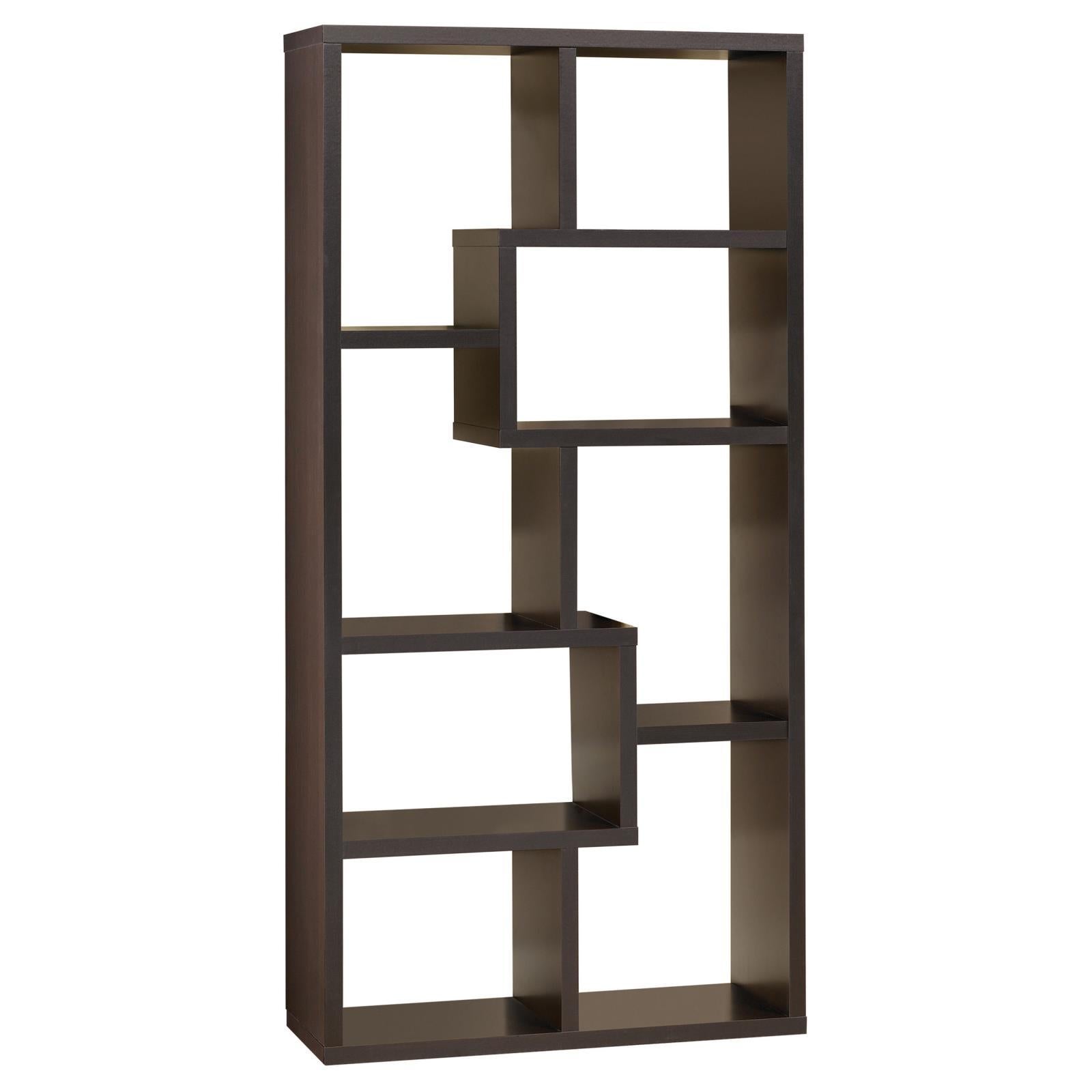 Theo 10-shelf Bookcase Cappuccino - Bookcase - Half Price Furniture