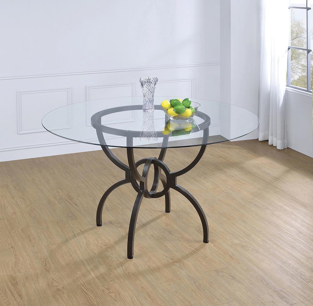 G108291 Dining Table Base Half Price Furniture