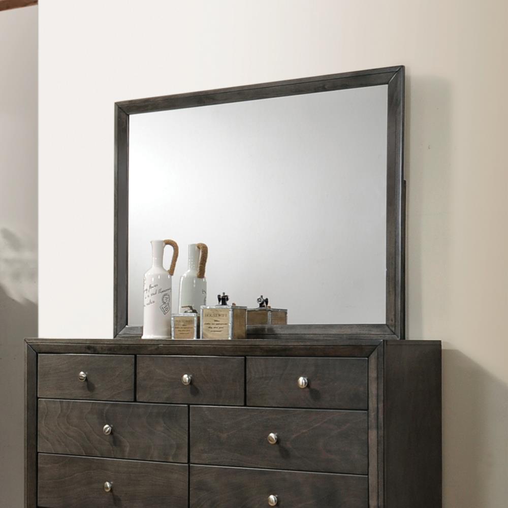 Serenity Rectangular Dresser Mirror Mod Grey - Mirror - Half Price Furniture