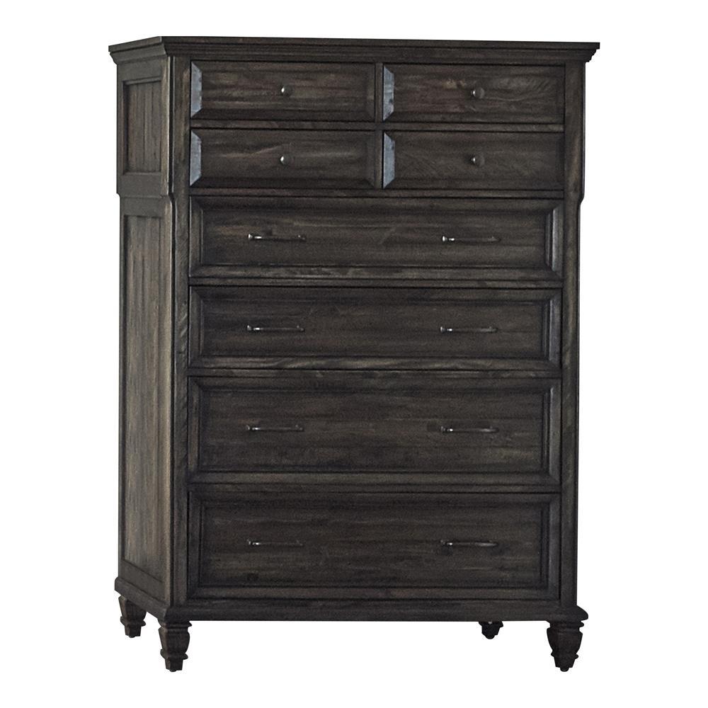 Avenue 8-drawer Chest Weathered Burnished Brown - Chest - Half Price Furniture