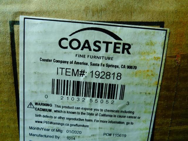 Sarasota Counter Height Table with Shelf Storage Nutmeg and Rustic Cream - Counter Height Table - Half Price Furniture